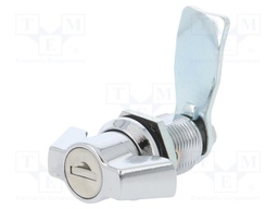 Lock; different cylinder; zinc and aluminium alloy; 30mm