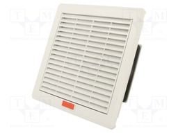 Fan: AC; axial; 125m3/h; 42dBA; ball bearing; IP54; 210x210x98mm