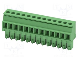PCB connector, nominal cross section: 1.5 mm?, color: green,