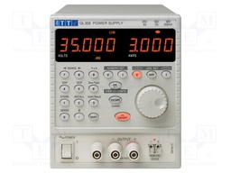 Power supply: laboratory; Channels: 1; 0÷35VDC; 0÷5A; 250W
