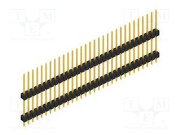 Connector: pin strips; pin header; male; PIN: 31; 2.54mm; THT; 1x31