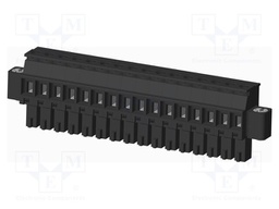 Connector: pluggable terminal block; plug; female; angled 90°