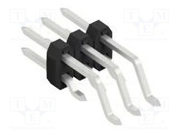 Connector: pin strips; pin header; male; PIN: 6; 2mm; SMT; 2x3; 100V