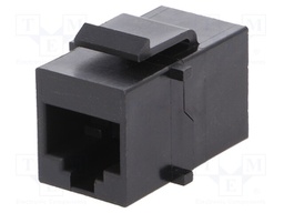 Coupler; Cat: 5; Layout: 8p8c; RJ45 socket,both sides