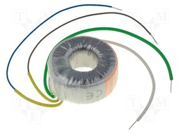 Transformer: toroidal; 12VA; 230VAC; 30V; 0.4A; 0.26kg; Ø: 57mm
