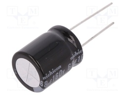 Capacitor: electrolytic; THT; 68uF; 160VDC; Ø16x20mm; Pitch: 7.5mm