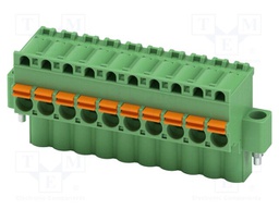PCB connector, nominal cross section: 2.5 mm?, color: green,