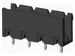 Connector: pluggable terminal block; socket; male; on PCBs