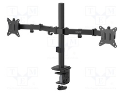 Holder; 9kg; 17÷32"; black; Arm len: 403mm; Dim: 869x112x561mm