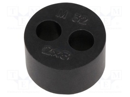 Insert for gland; with metric thread; Size: M32; IP68; Holes no: 2