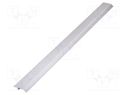 Profiles for LED modules; white; 1m; SKIRT10; aluminium