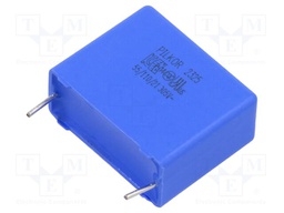 Capacitor: polypropylene; X2; 1uF; THT; ±20%; 22.5mm; -55÷105°C