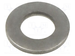 Washer; round; M10; D=20mm; h=2mm; steel; Plating: none
