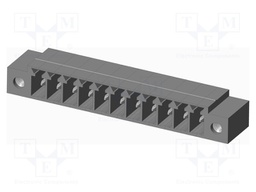 Connector: pluggable terminal block; socket; male; on PCBs