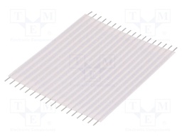 Connector: jumper cable; Cable ph: 2.54mm; L: 50.8mm; straight