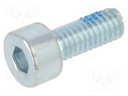 Screw; withTuflok patch; M4x10; 0.7; Head: cheese head; hex key