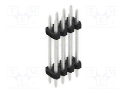 Connector: pin strips; pin header; male; PIN: 8; 2mm; THT; 2x4; 100V