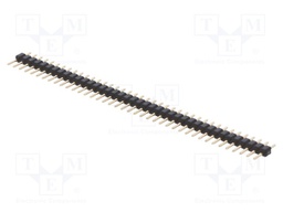 Pin header; pin strips; male; PIN: 40; straight; 2mm; THT; 1x40