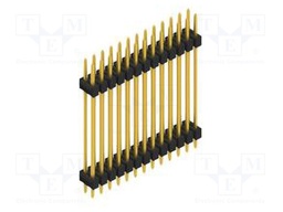 Connector: pin strips; pin header; male; PIN: 26; 2.54mm; THT; 2x13