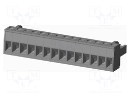 Connector: pluggable terminal block; plug; female; straight; grey
