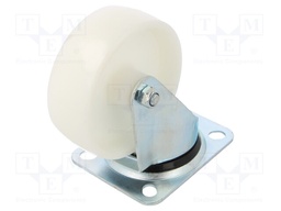 Transport wheel; Ø: 100mm; W: 35mm; H: 128mm; torsional; 150kg