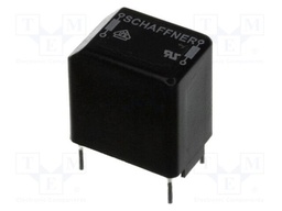 Inductor: wire with current compensation; THT; 15mH; 500mA; 700mΩ