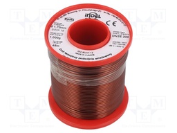 Coil wire; double coated enamelled; 1.7mm; 1kg; -65÷200°C