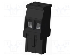 Connector: pluggable terminal block; plug; female; angled 90°