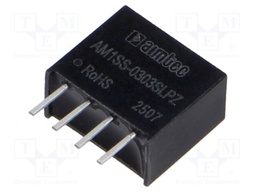 Converter: DC/DC; 1W; Uin: 2.97÷3.63V; Uout: 3.3VDC; Iout: 303mA