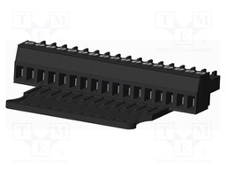 Connector: pluggable terminal block; plug; female; straight; 300V