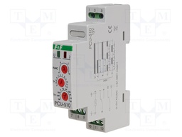 Timer; 0,1s÷24days; DPDT; 250VAC/8A; Usup: 12VAC; 12VDC; -25÷50°C