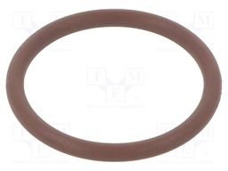 O-ring gasket; FPM; D: 2.5mm; Øint: 24mm; brown; -20÷200°C