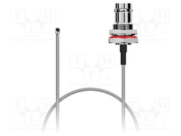 Cable; BNC female,IPEX MHF; brown; -40÷85°C; 0÷3GHz; 150mm; 50Ω