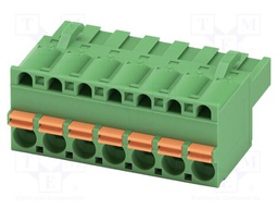 PCB connector, nominal cross section: 2.5 mm?, color: green,
