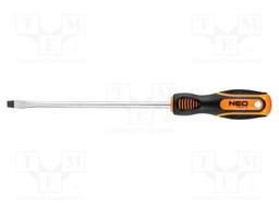 Screwdriver; slot; SL 8; 200mm