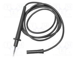 Test lead; 10A; probe tip,banana plug 4mm; insulated; Len: 1.2m