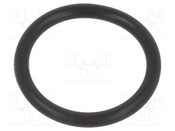 O-ring gasket; FPM; D: 3mm; Øint: 23mm; black; -20÷200°C