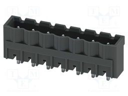 PCB headers, nominal cross section: 2.5 mm?, color: black, n