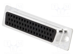 D-Sub; PIN: 50; plug; female; stamped and formed contacts