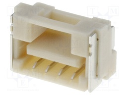 Socket; wire-board; male; CLIK-Mate; 1.25mm; PIN: 4; SMT; 1A; 50V