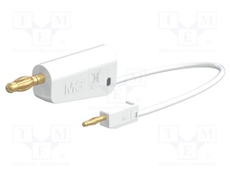 Test lead; 60VDC; 30VAC; 10A; banana plug 2mm,banana plug 4mm