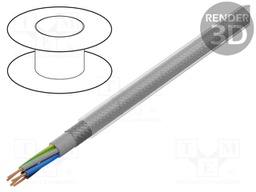 Wire; ÖLFLEX® CLASSIC 100 SY; 5G2.5mm2; PVC; transparent; CPR: Eca