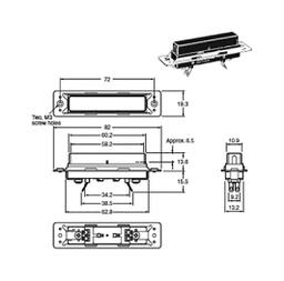 Safety switch: enabling switch; NO x2; Features: without gasket
