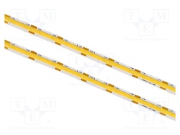 COB LED tape; white warm; 8mm; IP20; 8W/m; CRImin: 90; 24VDC