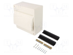 Enclosure: for modular components; IP40; No.of mod: 8; Series: IC2