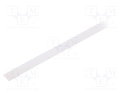 Cover for LED profiles; frosted; 2m; V: A; slide