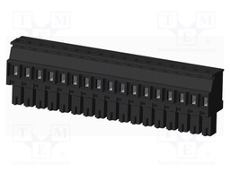 Connector: pluggable terminal block; plug; female; angled 90°