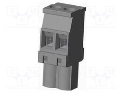 Connector: pluggable terminal block; plug; female; angled 90°