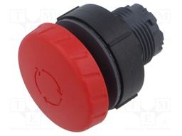 Switch: emergency stop; 30mm; IP65; Pushbutton: mushroom; -40÷70°C