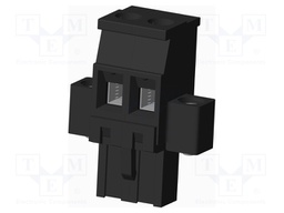 Connector: pluggable terminal block; plug; female; angled 90°